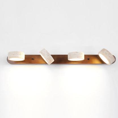 Elias Travertine Wall Lamp