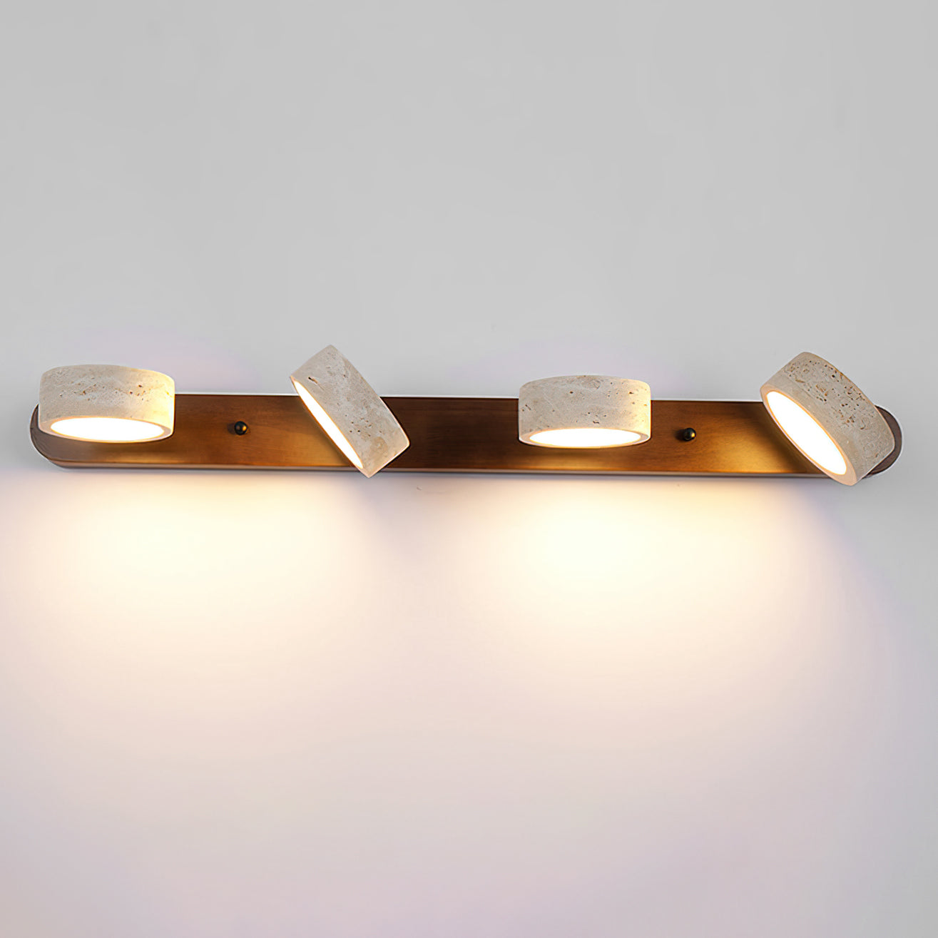 Elias Travertine Wall Lamp