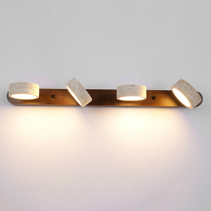 Elias Travertine Wall Lamp