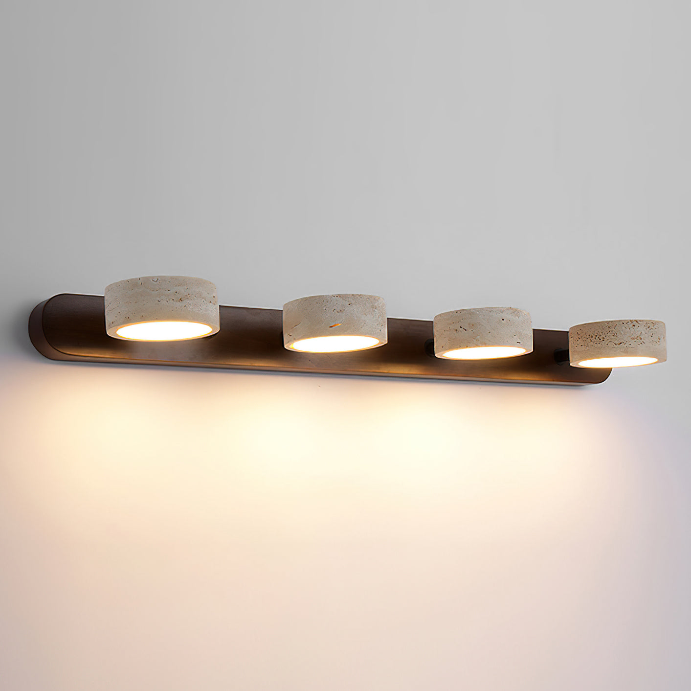 Elias Travertine Wall Lamp