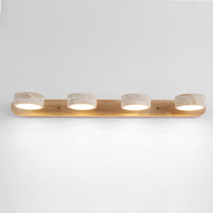 Elias Travertine Wall Lamp
