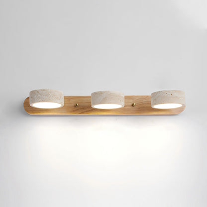 Elias Travertine Wall Lamp