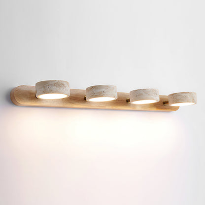 Elias Travertine Wall Lamp