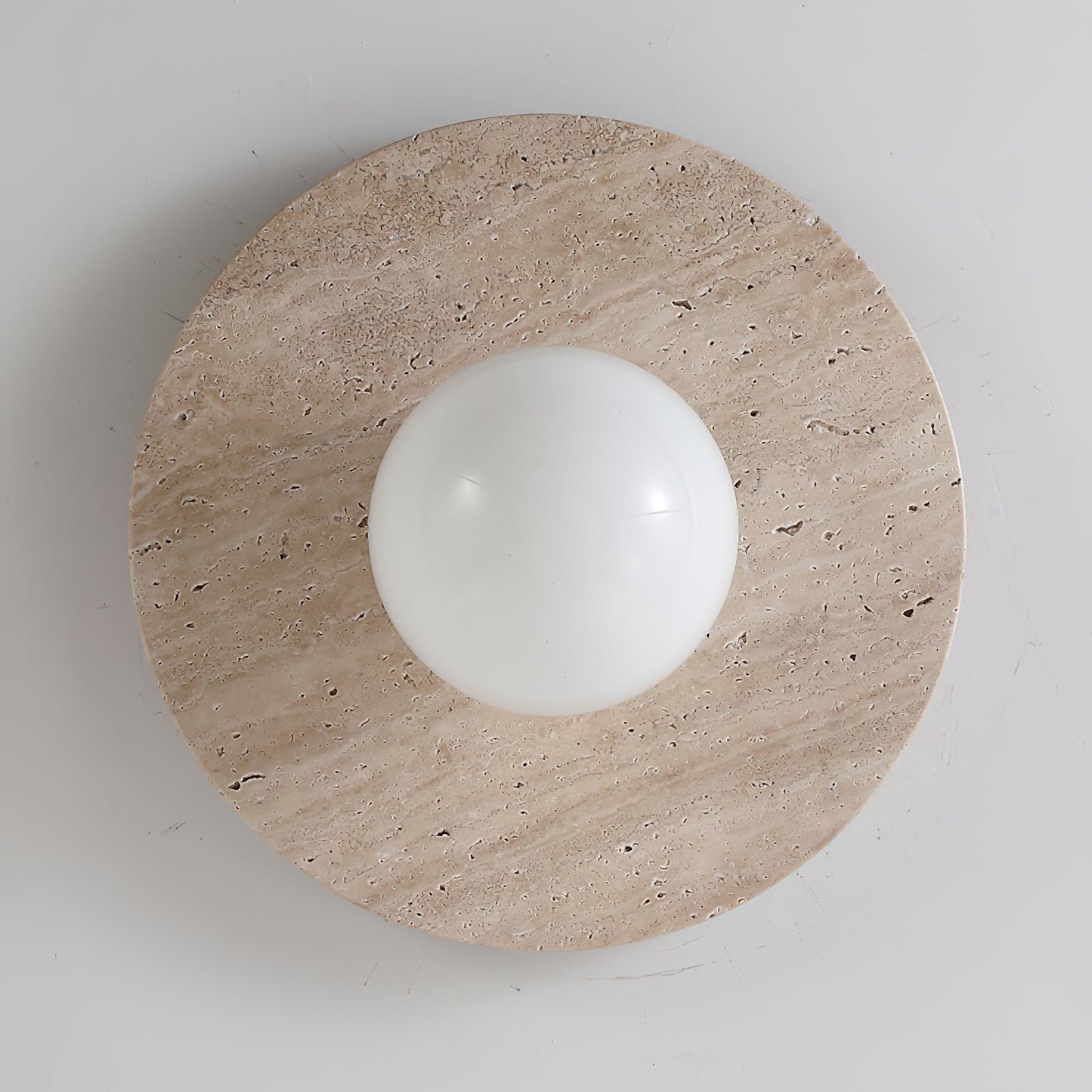 Elira Travertine Wall Lamp