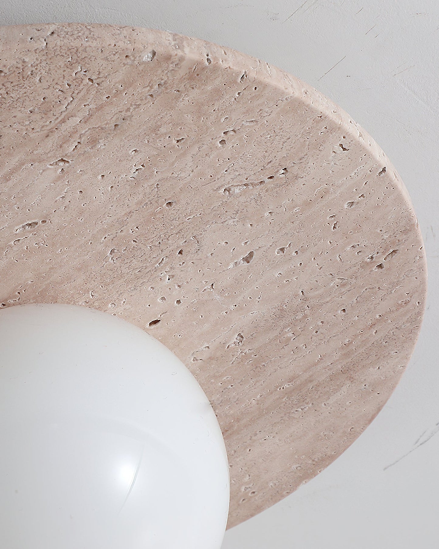 Elira Travertine Wall Lamp