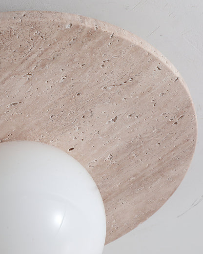Elira Travertine Wall Lamp