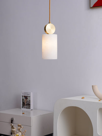Obolus Alabaster Pendant Light