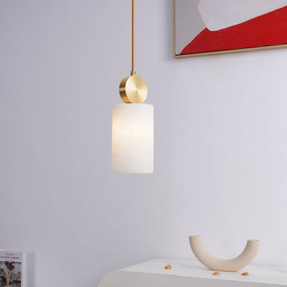 Obolus Alabaster Pendant Light