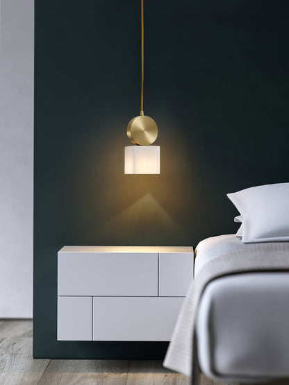 Obolus Alabaster Pendant Light