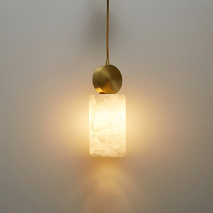 Obolus Alabaster Pendant Light