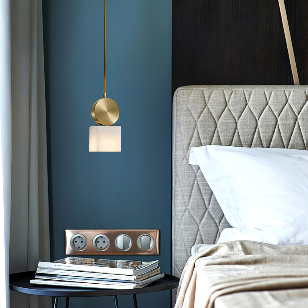 Obolus Alabaster Pendant Light