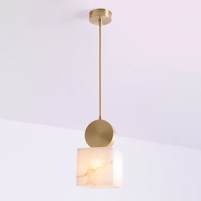 Obolus Alabaster Pendant Light