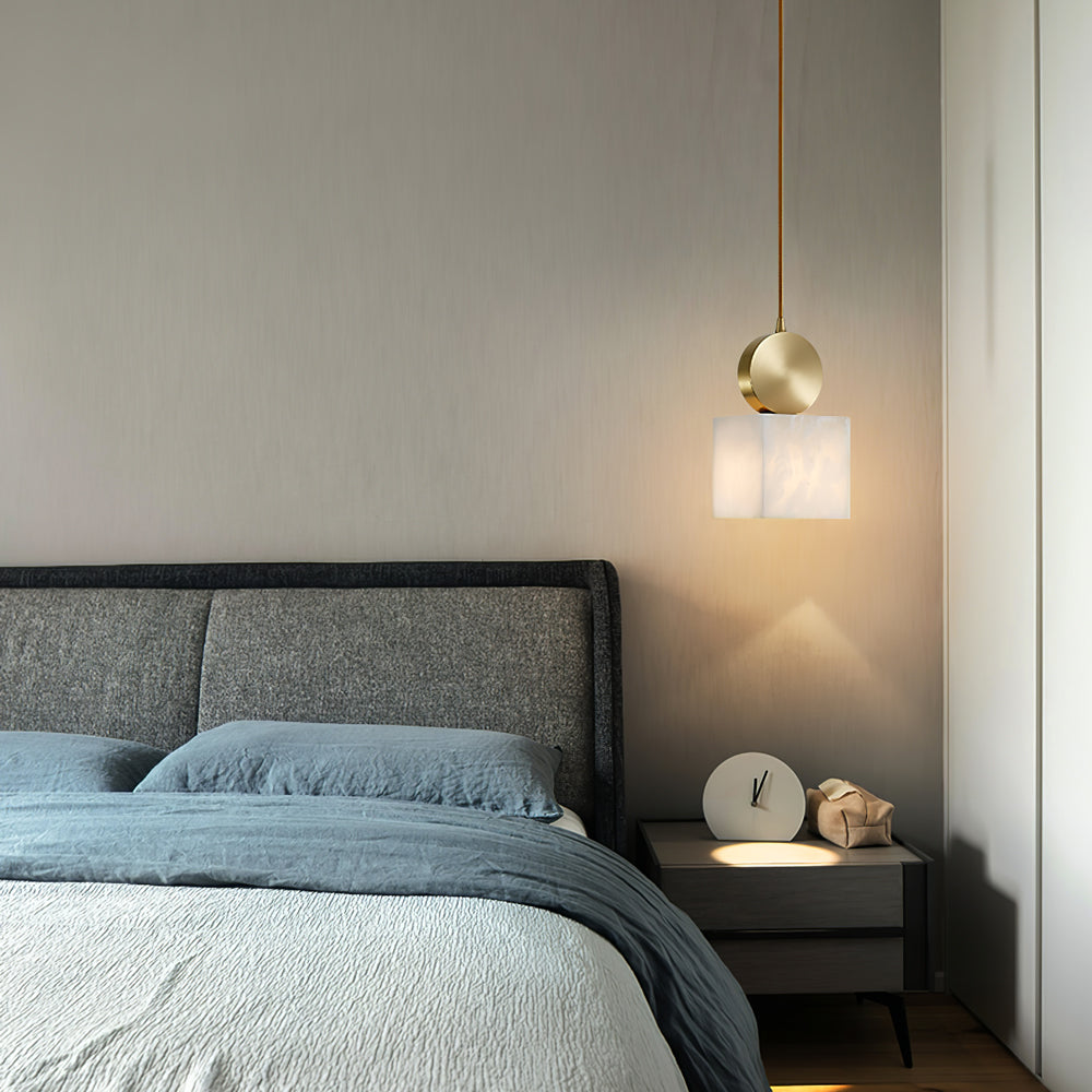 Obolus Alabaster Pendant Light