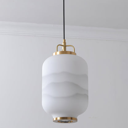 Ezio Tall Mini Glass Pendant Lamp