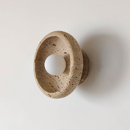 Faro Travertine Wall Lamp