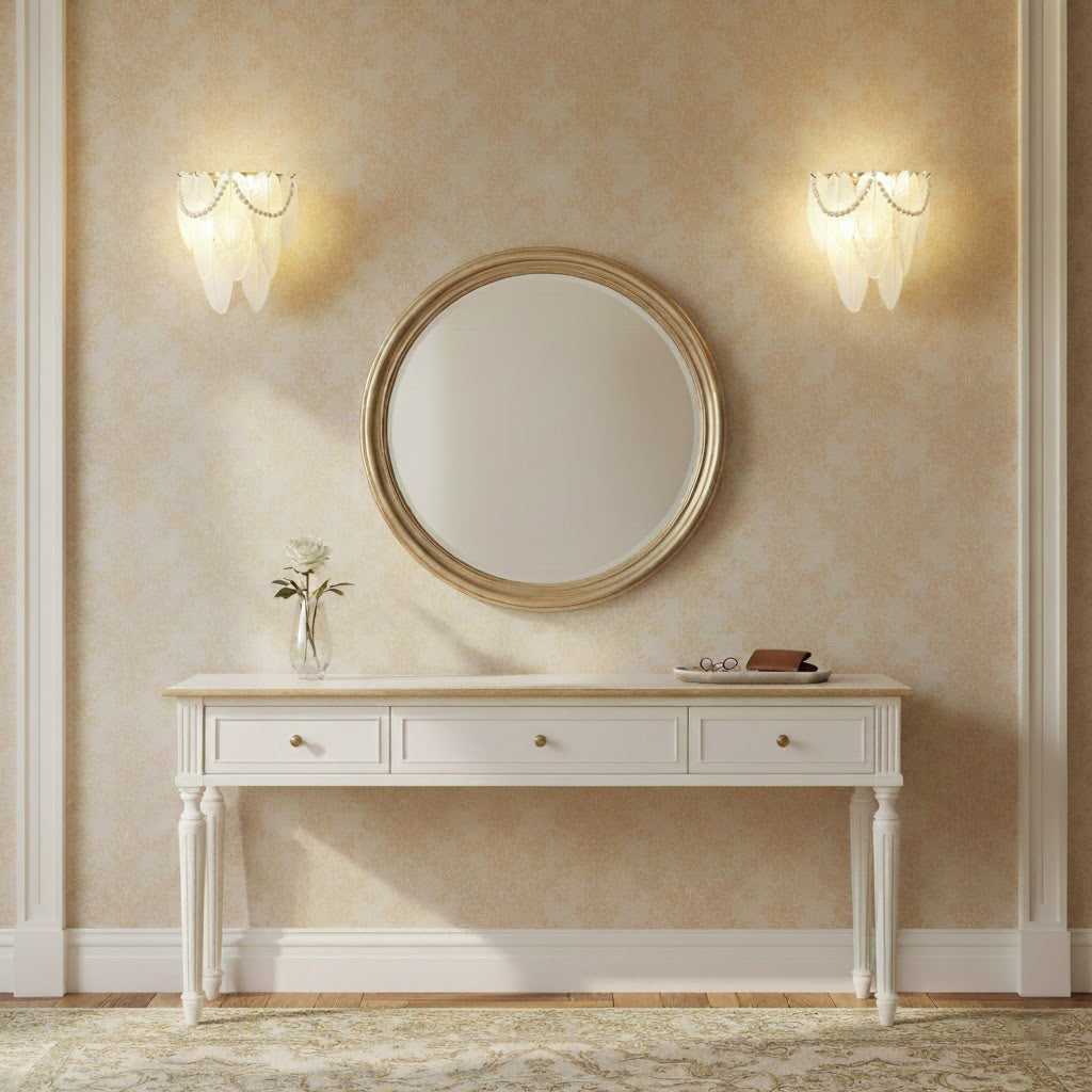 Feather Pearl Wall Lamp