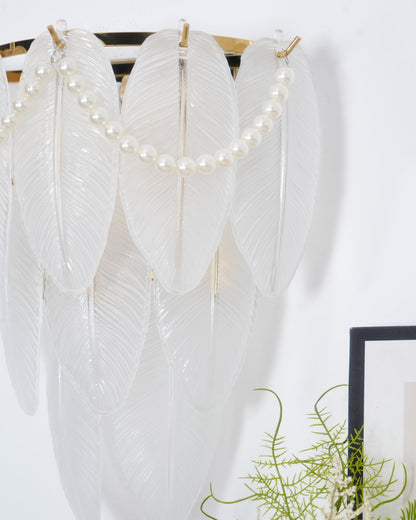 Feather Pearl Wall Lamp
