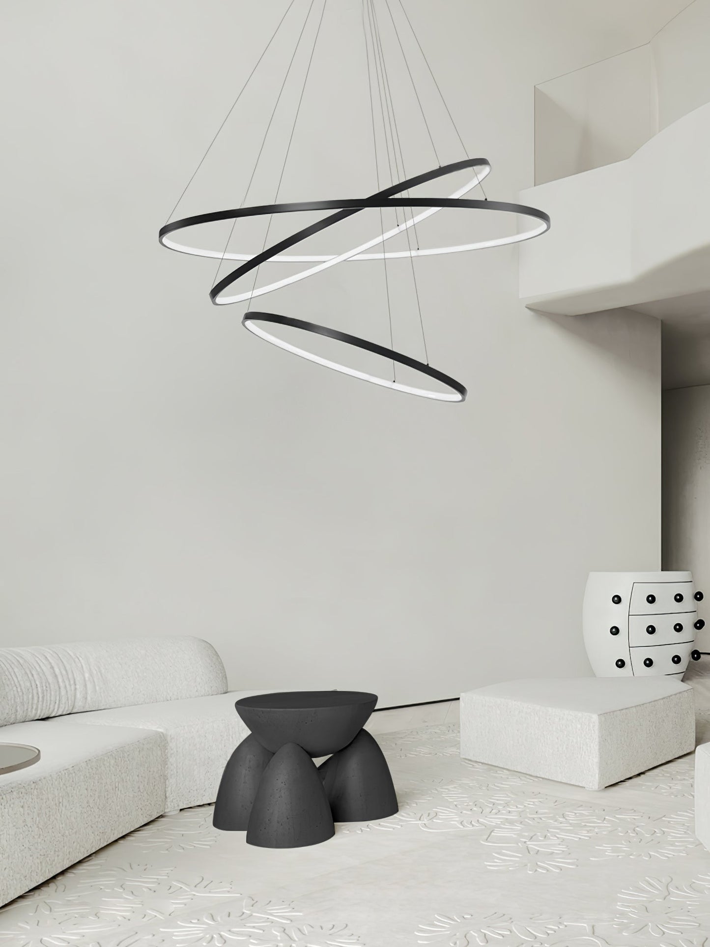 Floating Ring Chandelier