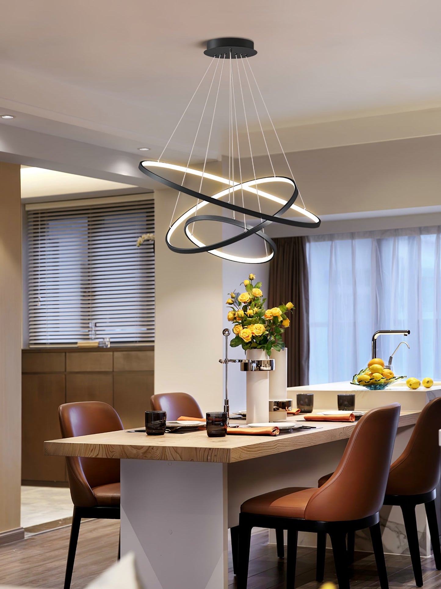 Floating Ring Chandelier