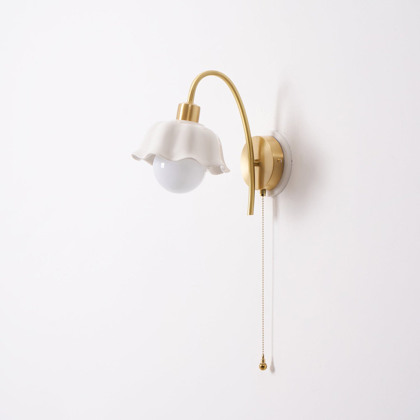 Flower Ceramic Wall Lamp