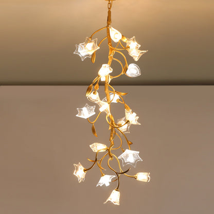 Flower Craftsman Chandelier