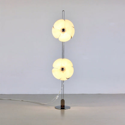 Flower Silver Floor Lamp