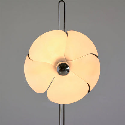 Flower Silver Floor Lamp