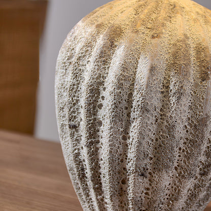 Fluted Ceramic Table Lamp