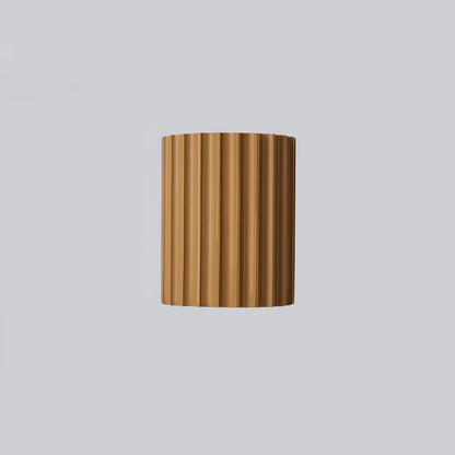 Fluted Resin Wall Lamp