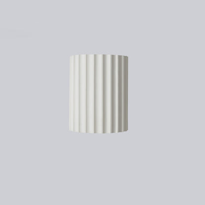 Fluted Resin Wall Lamp