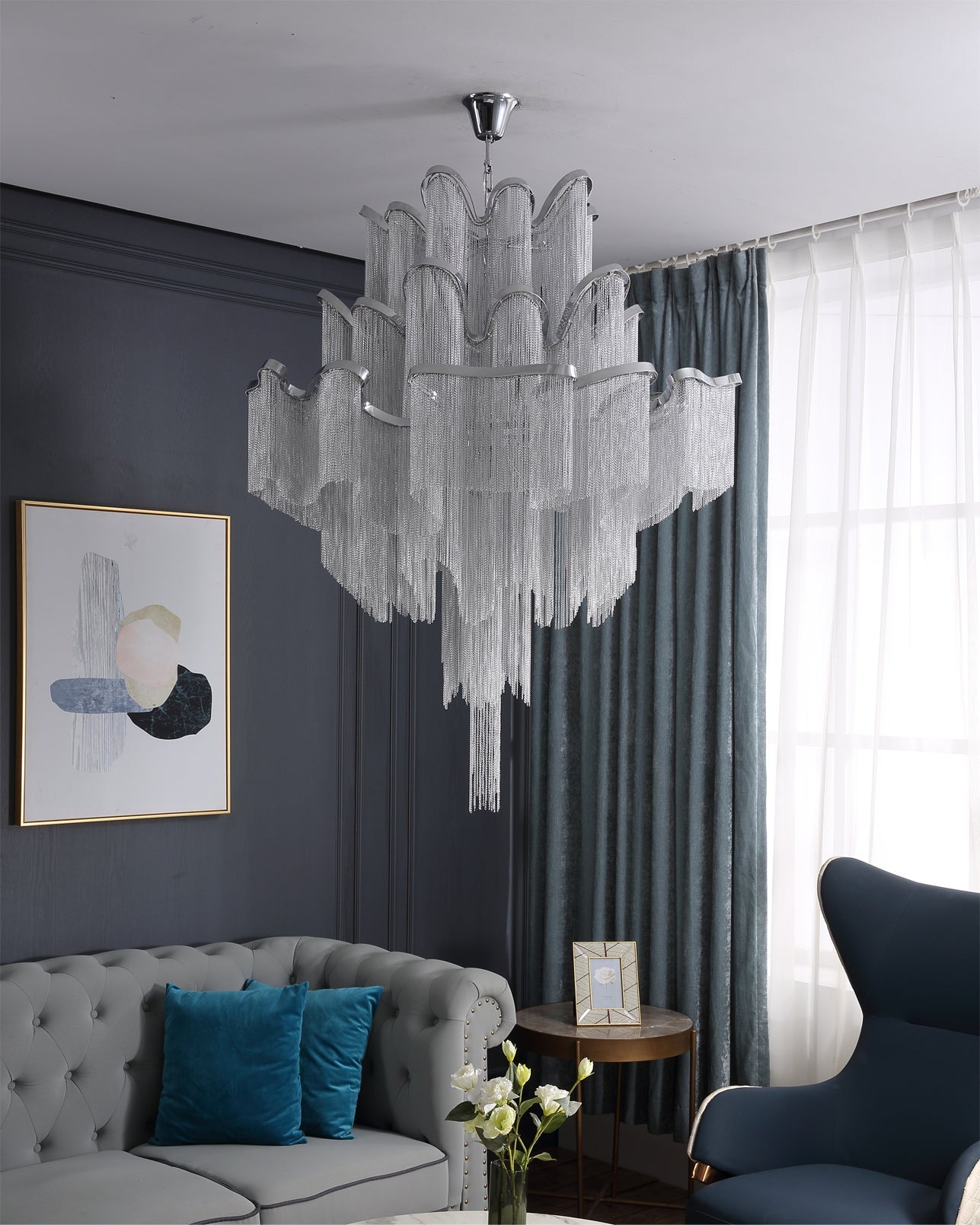 Fringe Chandelier