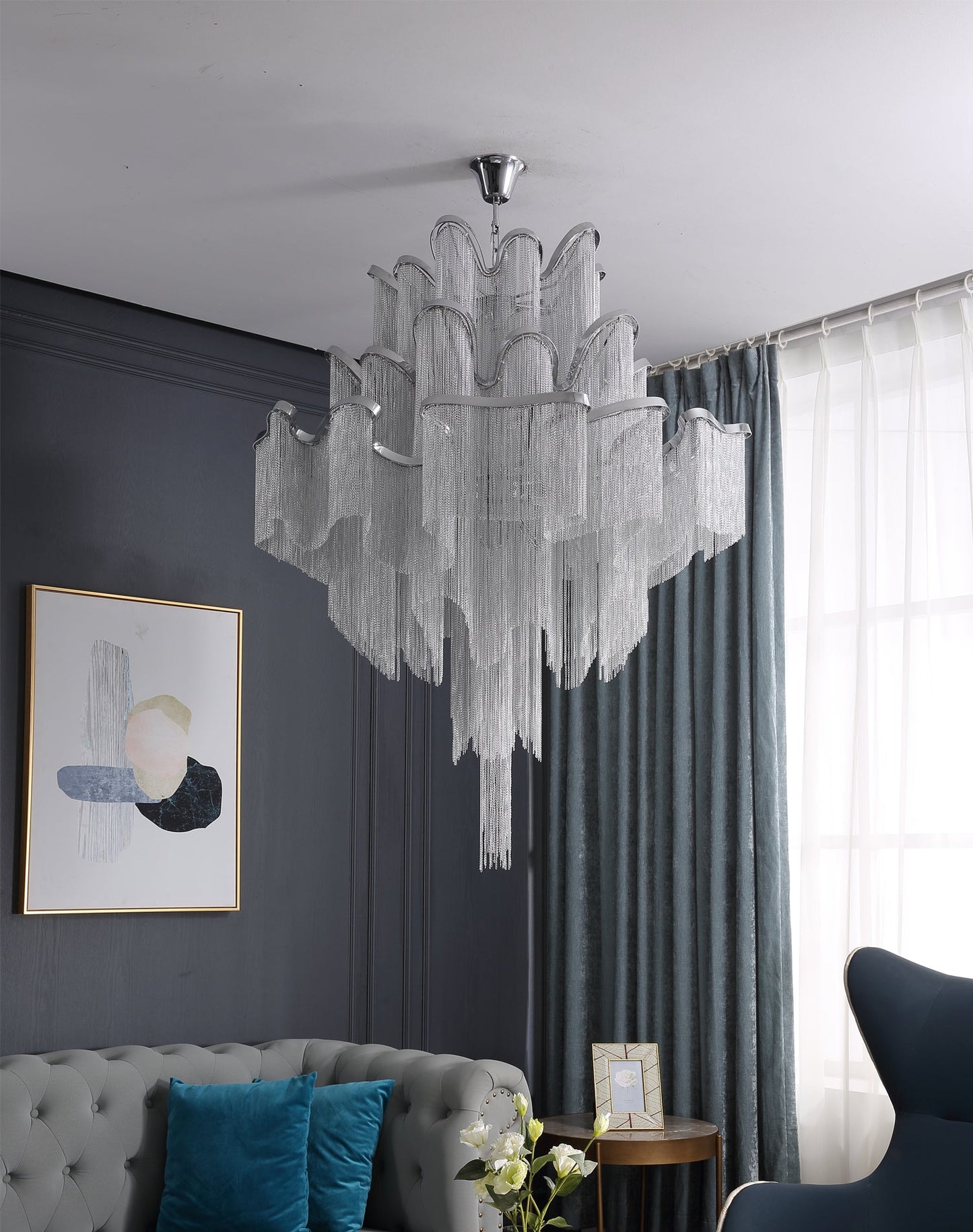 Fringe Chandelier