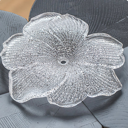 Frost Flower Glass Chandelier