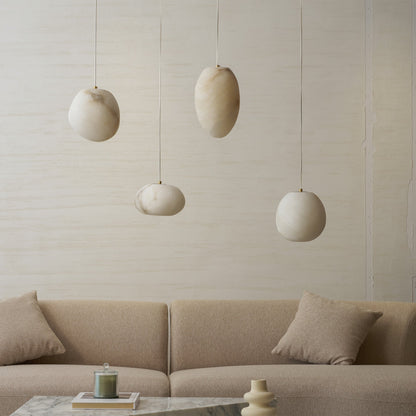 Galet Spanish Alabaster Pendant Lamp