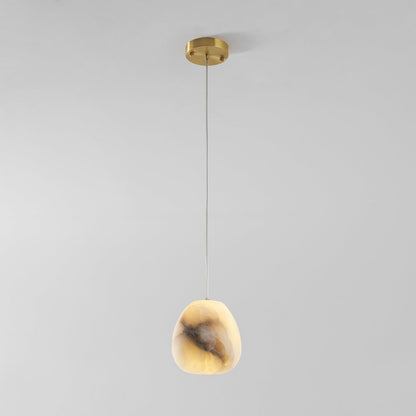 Galet Spanish Alabaster Pendant Lamp