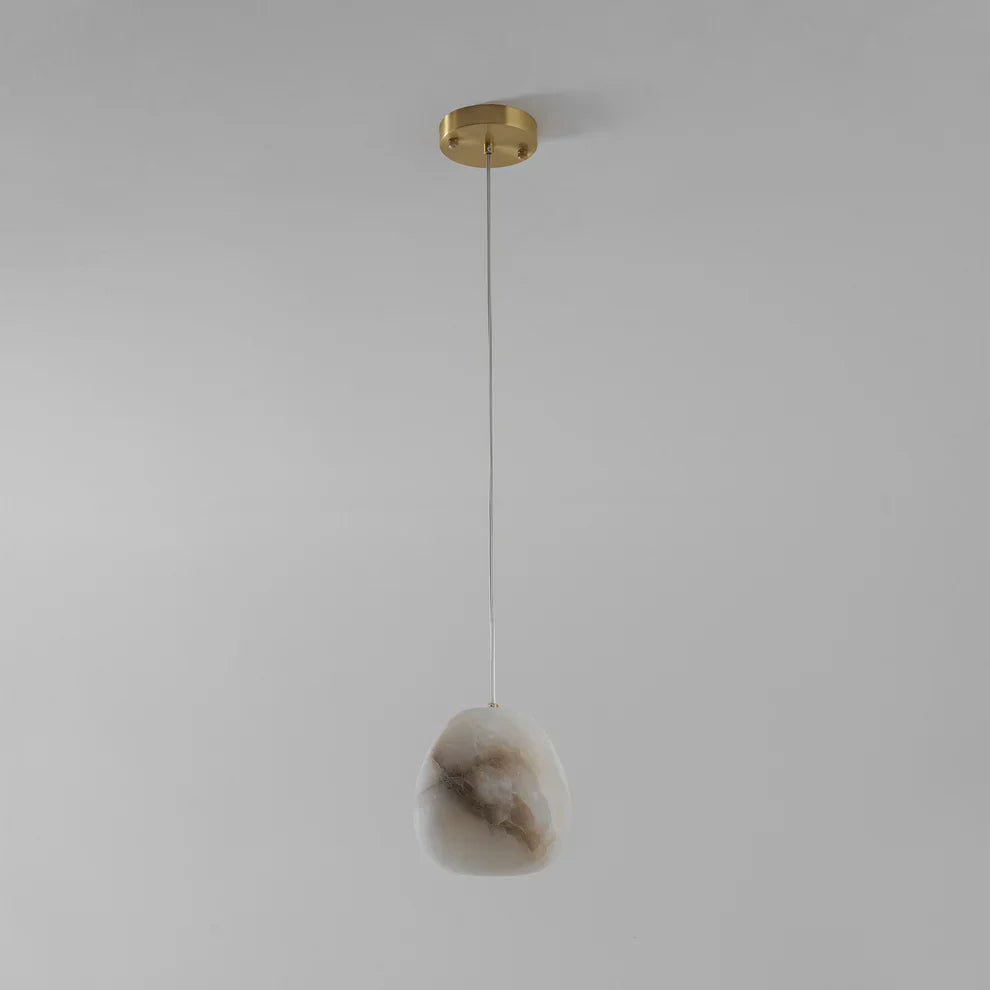 Galet Spanish Alabaster Pendant Lamp