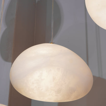 Galet Spanish Alabaster Pendant Lamp