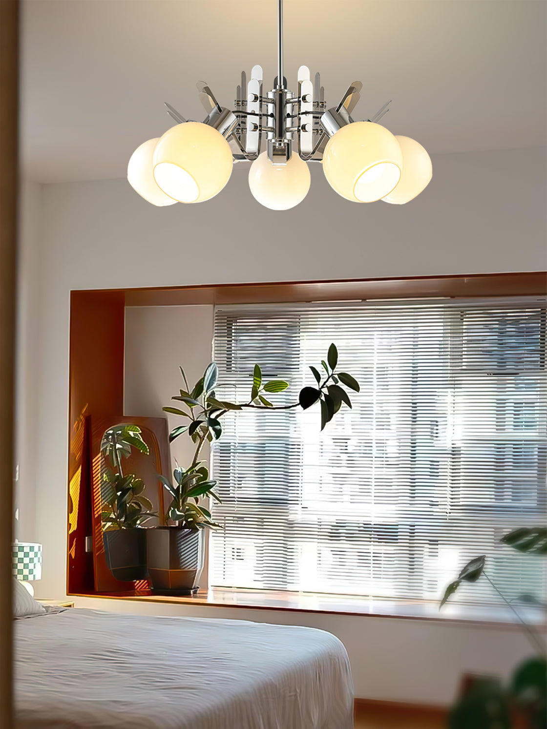 Geometrical Glass Chandelier