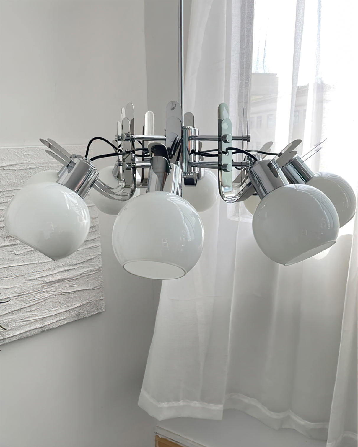 Geometrical Glass Chandelier