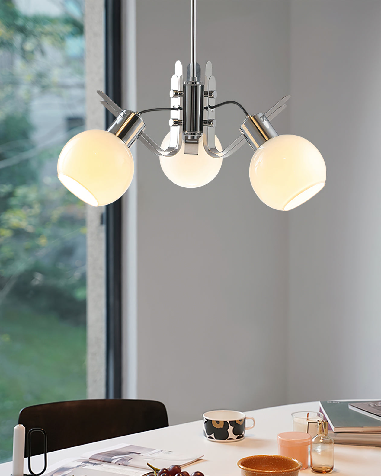 Geometrical Glass Chandelier