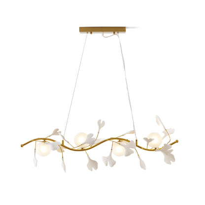 Gingko Glass Chandelier