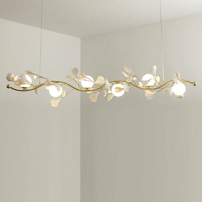 Gingko Glass Chandelier