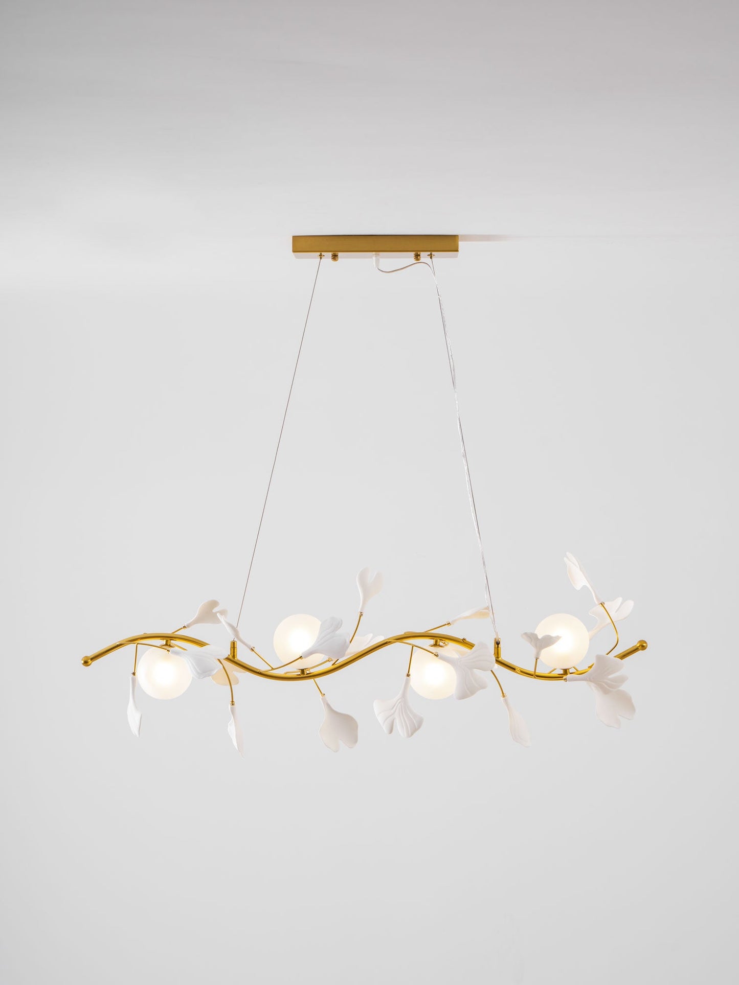 Gingko Glass Chandelier