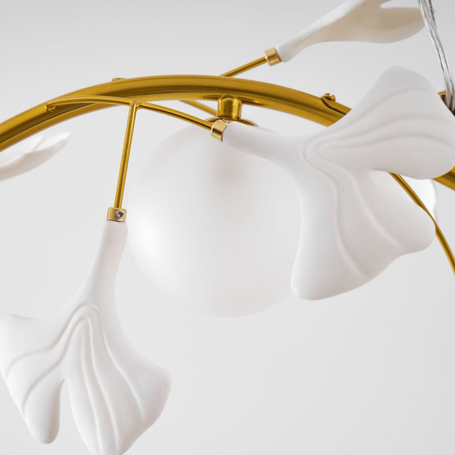 Gingko Glass Chandelier