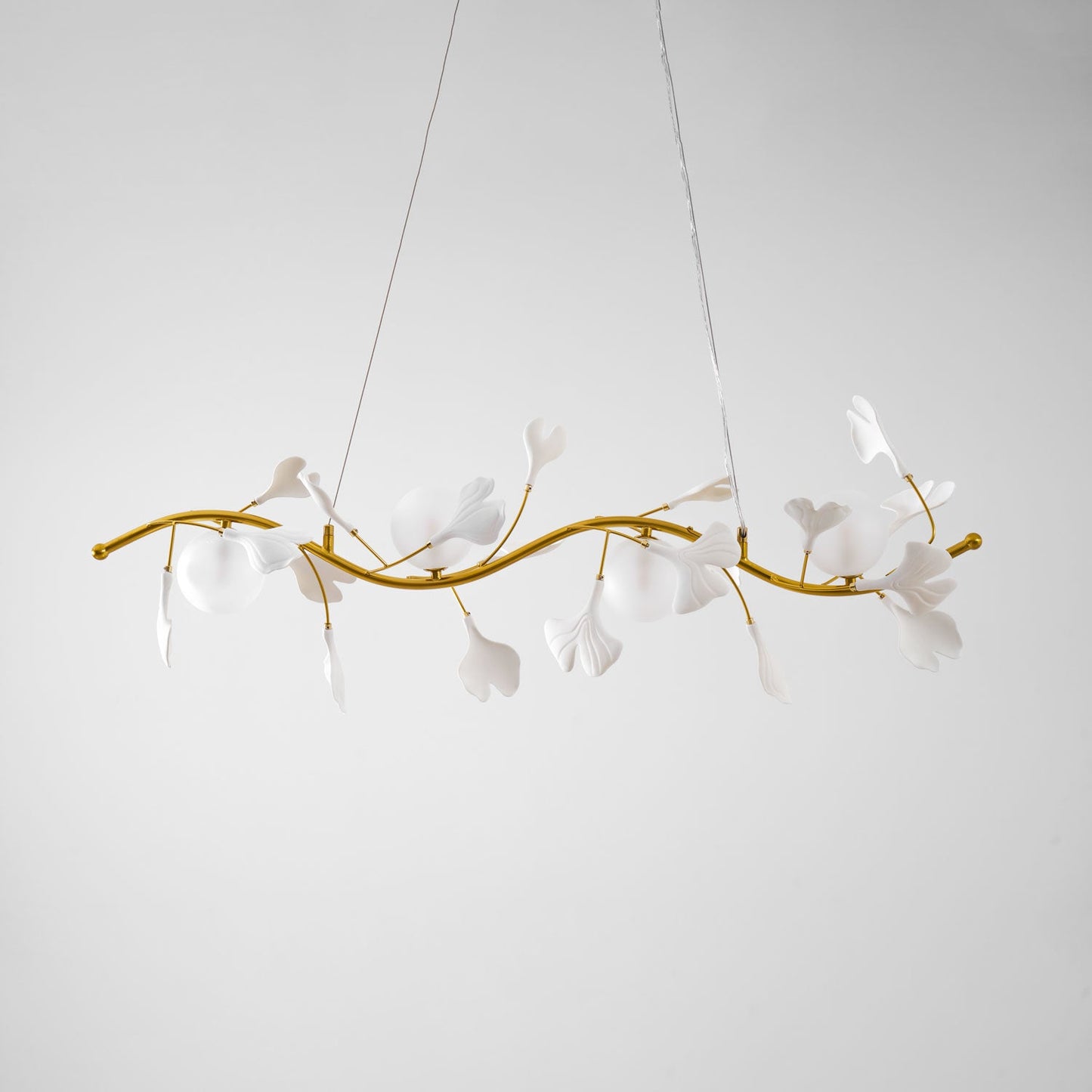 Gingko Glass Chandelier