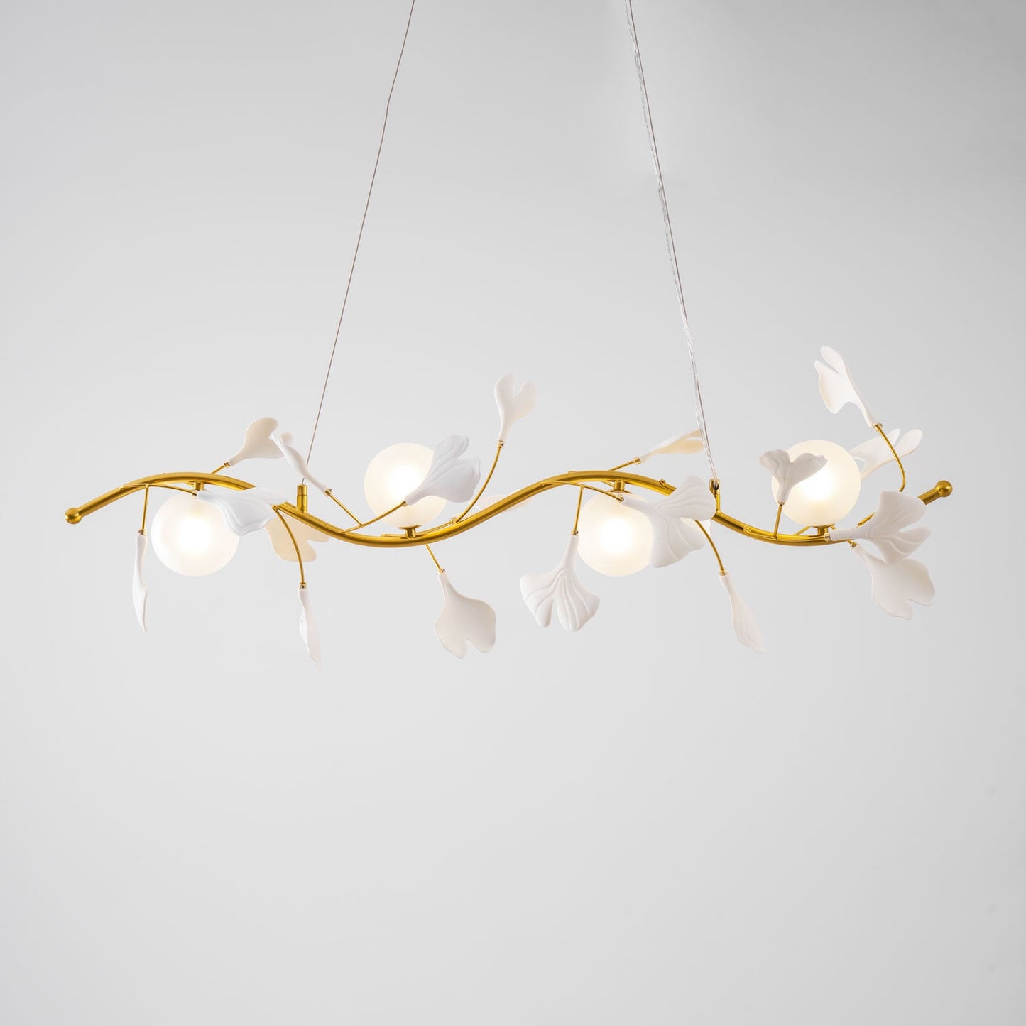 Gingko Glass Chandelier