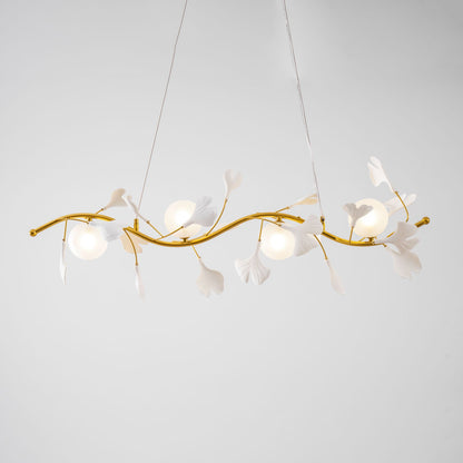 Gingko Glass Chandelier