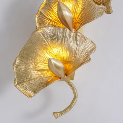 Ginkgo Leaf Wall Lamp