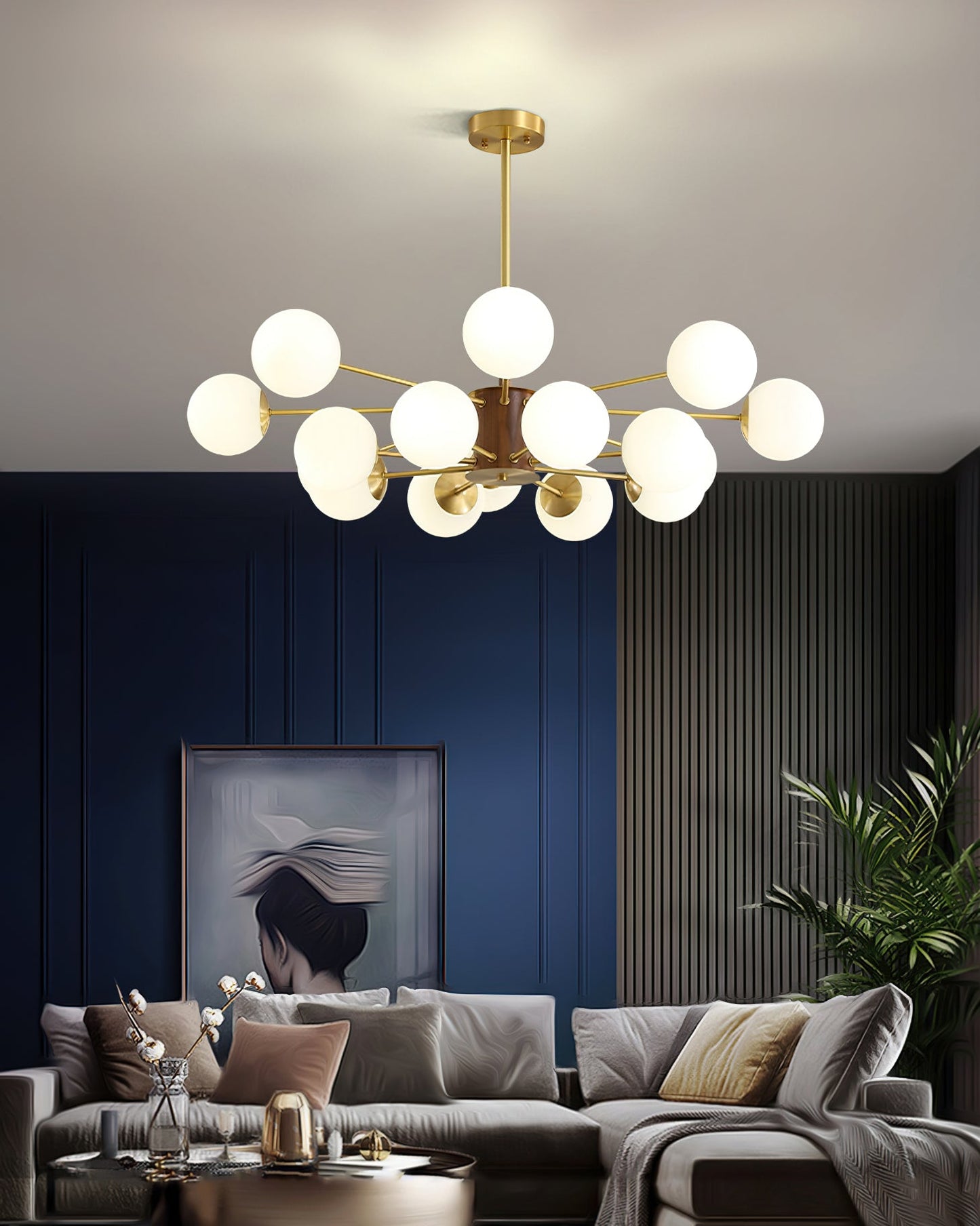 Gino Glass Chandelier