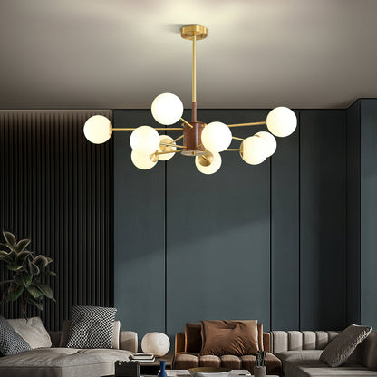 Gino Glass Chandelier